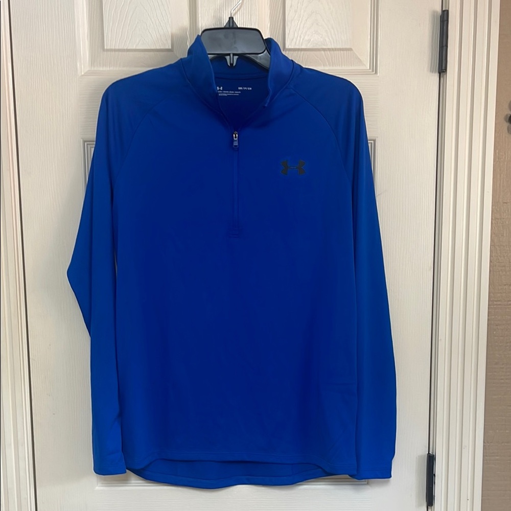 Under Armour Blue Lightweight Royal blue 1/2 zip. New!